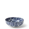 Aizome Hishi 5" Shallow Bowl