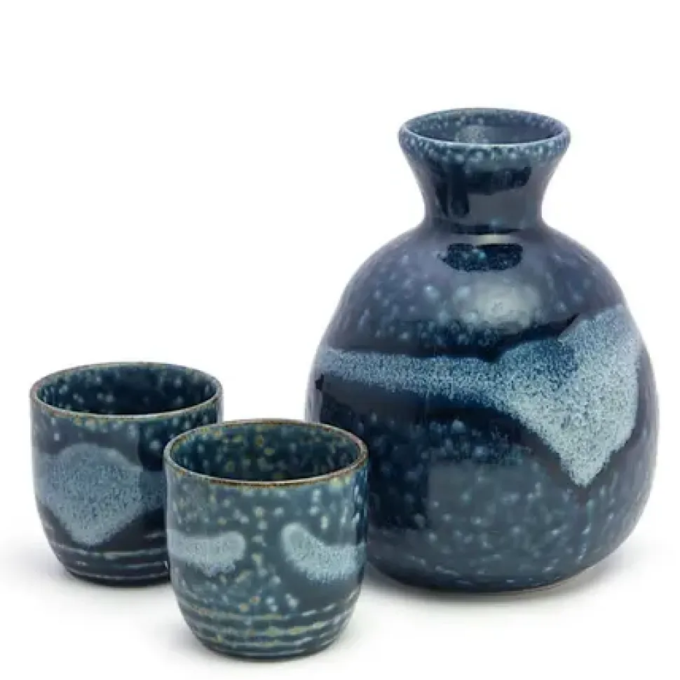 Aoirabo Sake Set