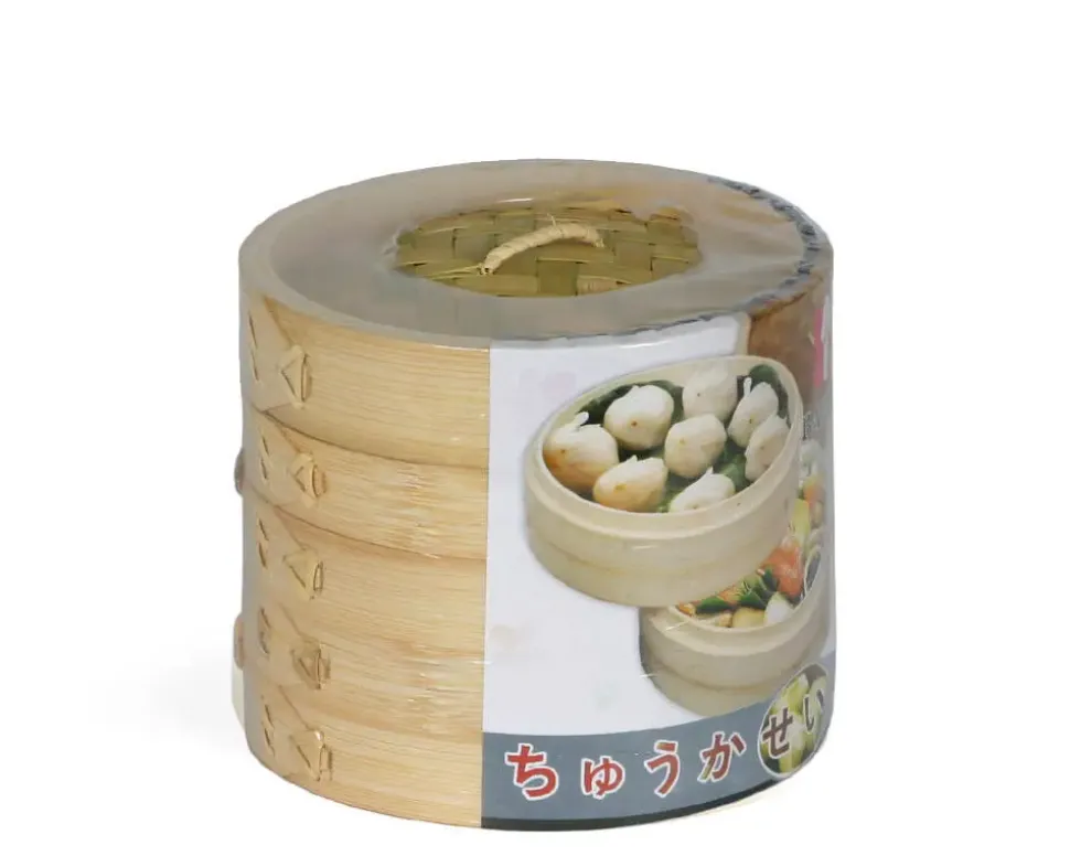 Bamboo Steamer Set 6"
