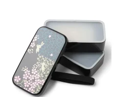 Bento Sakura Rabbit Black