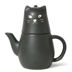 Black Cat Tea Set