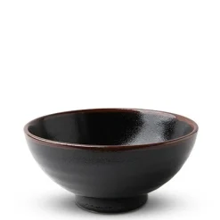Black Tenmoku 7.5" Noodle Bowl