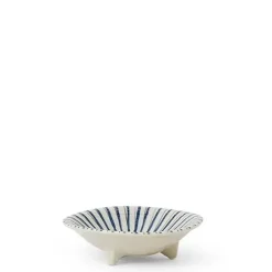 Blue Brown Tokusa 4" Bowl