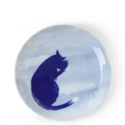 Blue Cat Grooming Plate