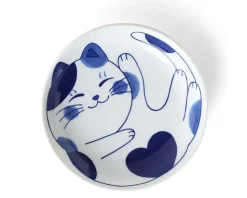 Blue Cats 7.75" Bowl