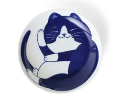 Blue Cats 7.75" Bowl