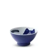 Blue Cats 4.5" Rice Bowl