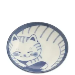 Blue Cats 3.75" Sauce Dish