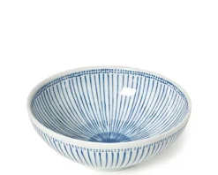 Blue Stripes 8.25" Bowl
