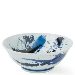 Blue Sumi 7.75" Noodle Bowl