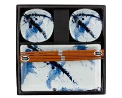 Blue Sumi Sushi Set