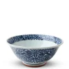 Blue & White Floral 7.75" Noodle Bowl