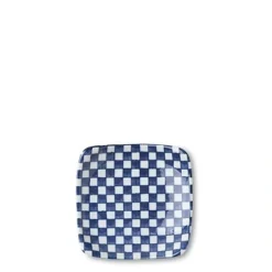Blue & White Ichimatsu 3.5" Plate