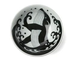 Bowl Blue Whale Waves 8