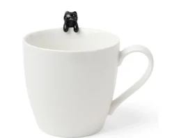 Cat Hanging Spoon - Black