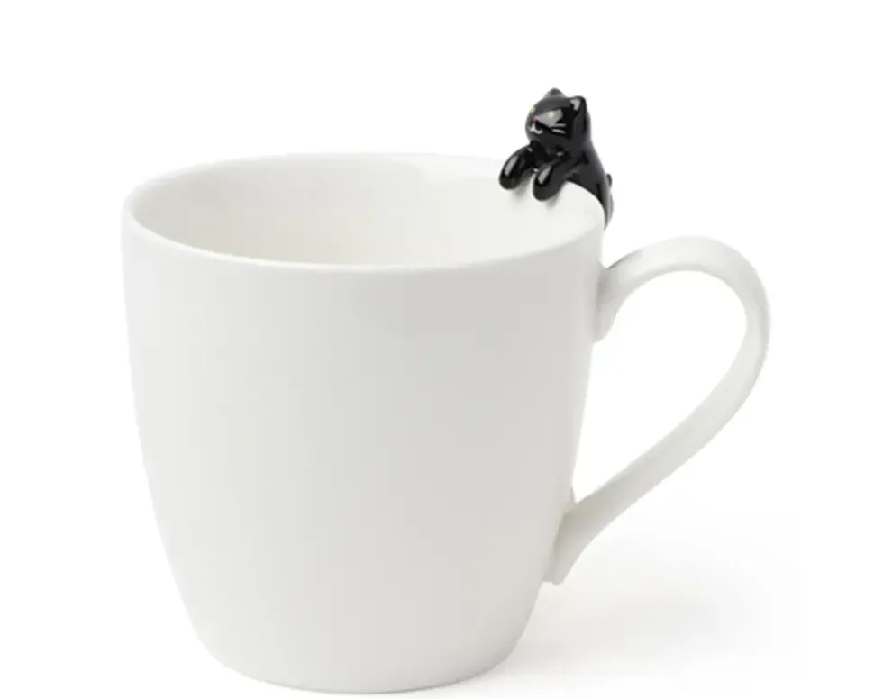 Cat Hanging Spoon - Black