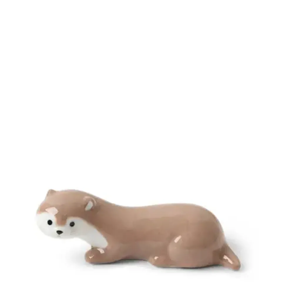 Chopstick Rest Otter Light Brown