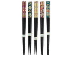Chopsticks Kimono Print