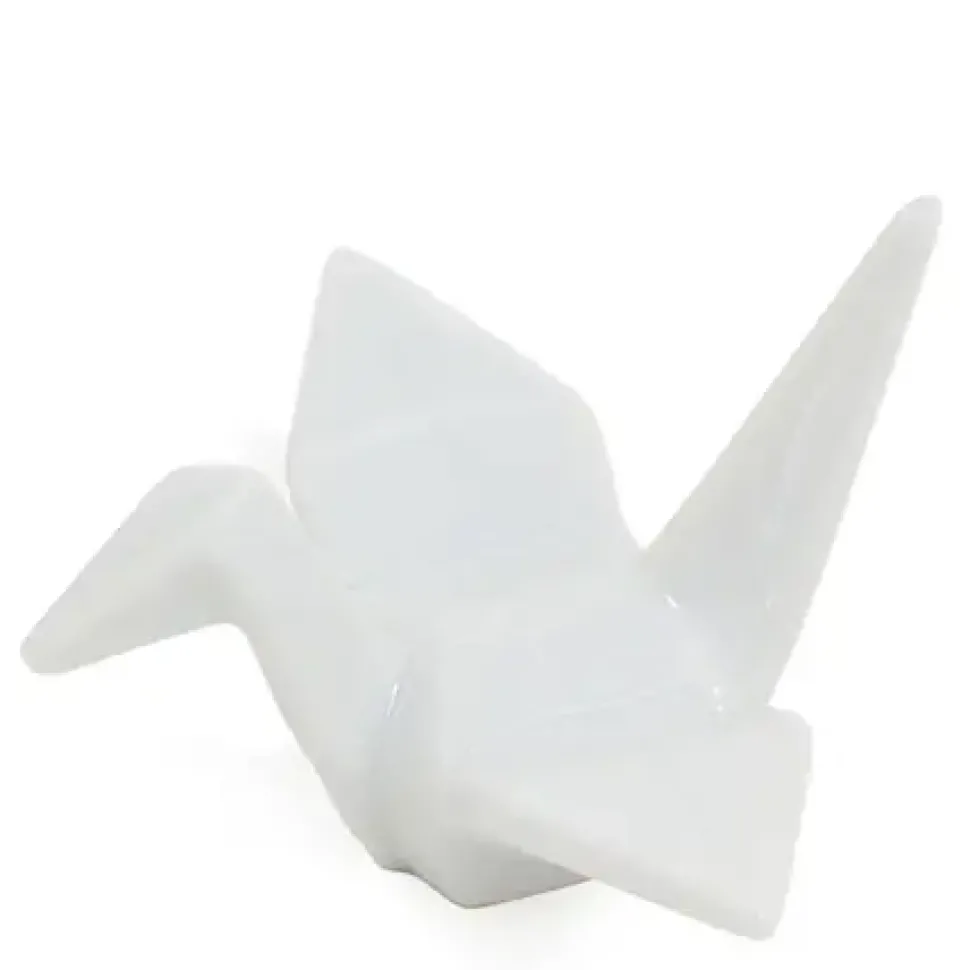 Crane Chopstick Rest - White