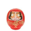 Daruma Red Good Fortune 4-3/4"