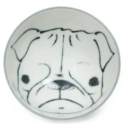 Dog Days 4.5" Rice Bowl - Pug