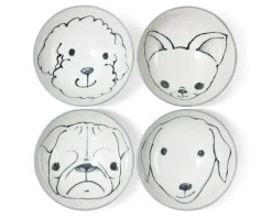 Dog Days 4.5" Rice Bowl Set
