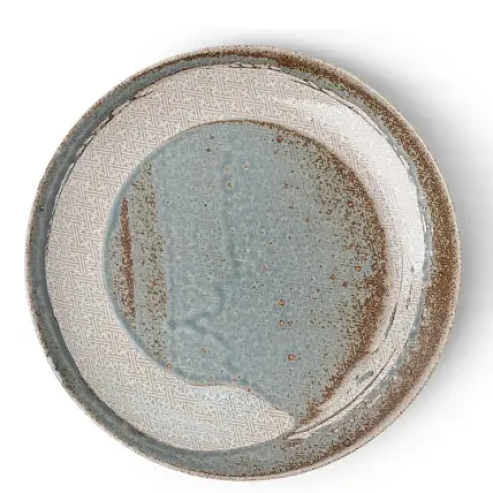 Enso Green Plate 8-1/2"
