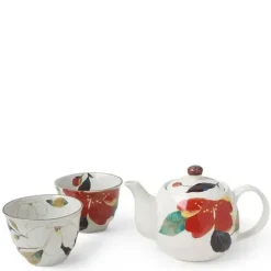Floral Fall Tea Set