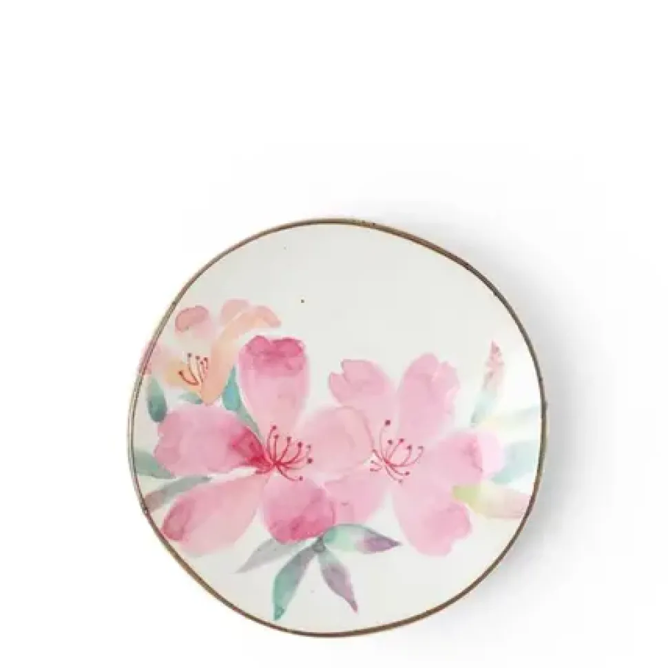 Floral Mini Plate Pink