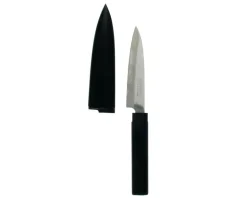 Fruit Knife Black With Sheath