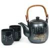 Gold Bamboo Kintake Tea Set