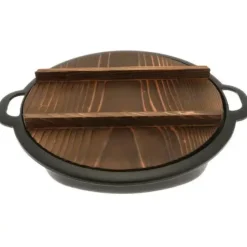 Gyoza Pan Cast Iron With Lid