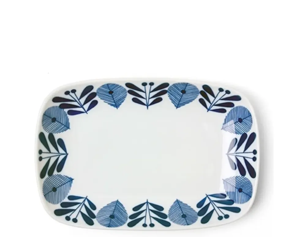 Hallo Bloem 10" X 6.75" Plate