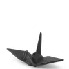 Incense Holder Black Peace Crane