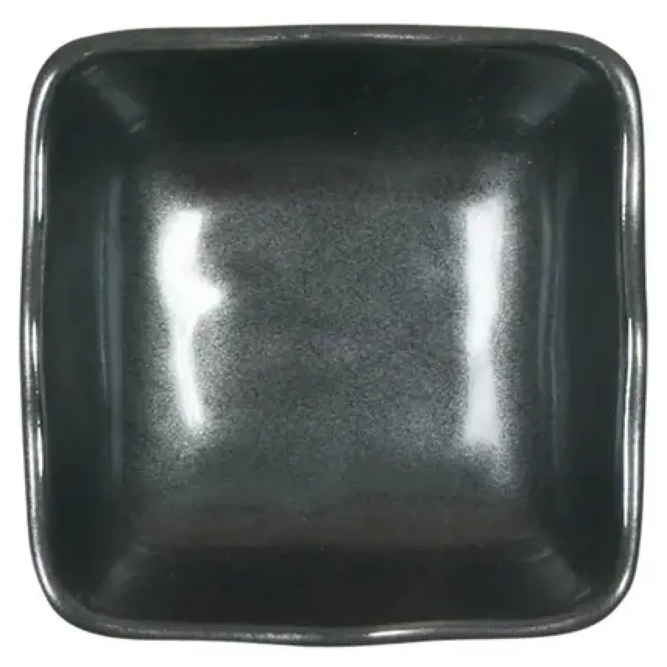 Iron Glaze 3.25" Sq. Dish