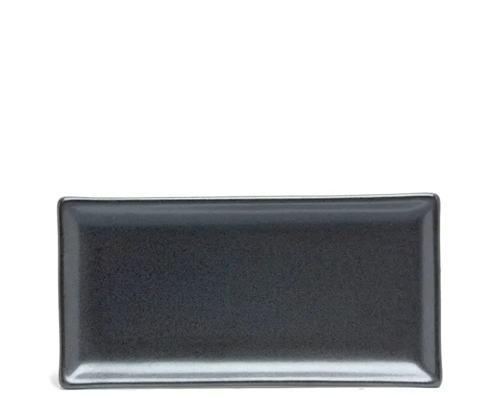 Iron Glaze 8.75" X 5" Plate