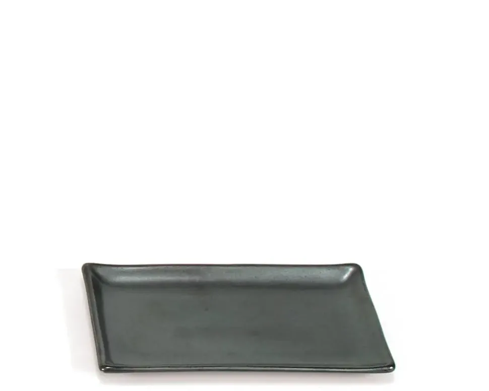 Iron Glaze 8.75" X 5" Plate