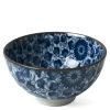 Kikuzome Karakusa 4.5" Rice Bowl