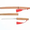 Mini Samurai Sword Brown + Tassel