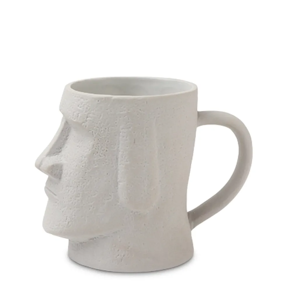 Moai Gray 12 Oz. Mug