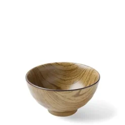 Mokume Usucha 4.5" Rice Bowl