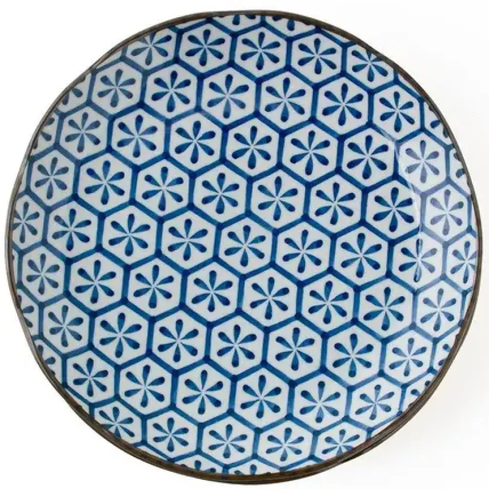 Monyou 10" Hana Kikkou Plate