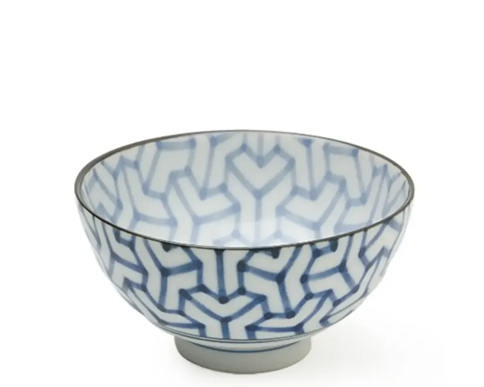 Monyou 4.25" Kumi Kikkou Rice Bowl