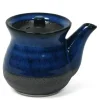 Namako Blue 8 Oz. Round Sauce Pot