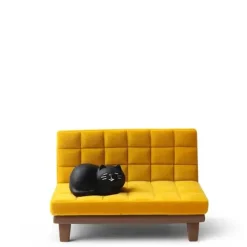 Phone Stand Cat On Sofa Yellow