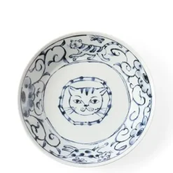 Plate 8" Cat Face
