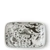 Plate Rectangle Happy Dinosaurs