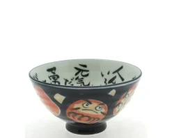 Rice Bowl Daruma Dark Blue