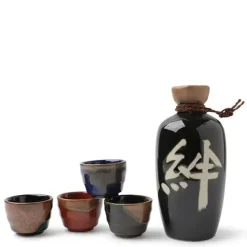Sake Set Oribe Kizuna