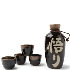 Sake Set Tenmoku Satori